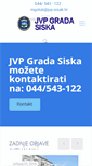 Mobile Screenshot of jvp-sisak.hr